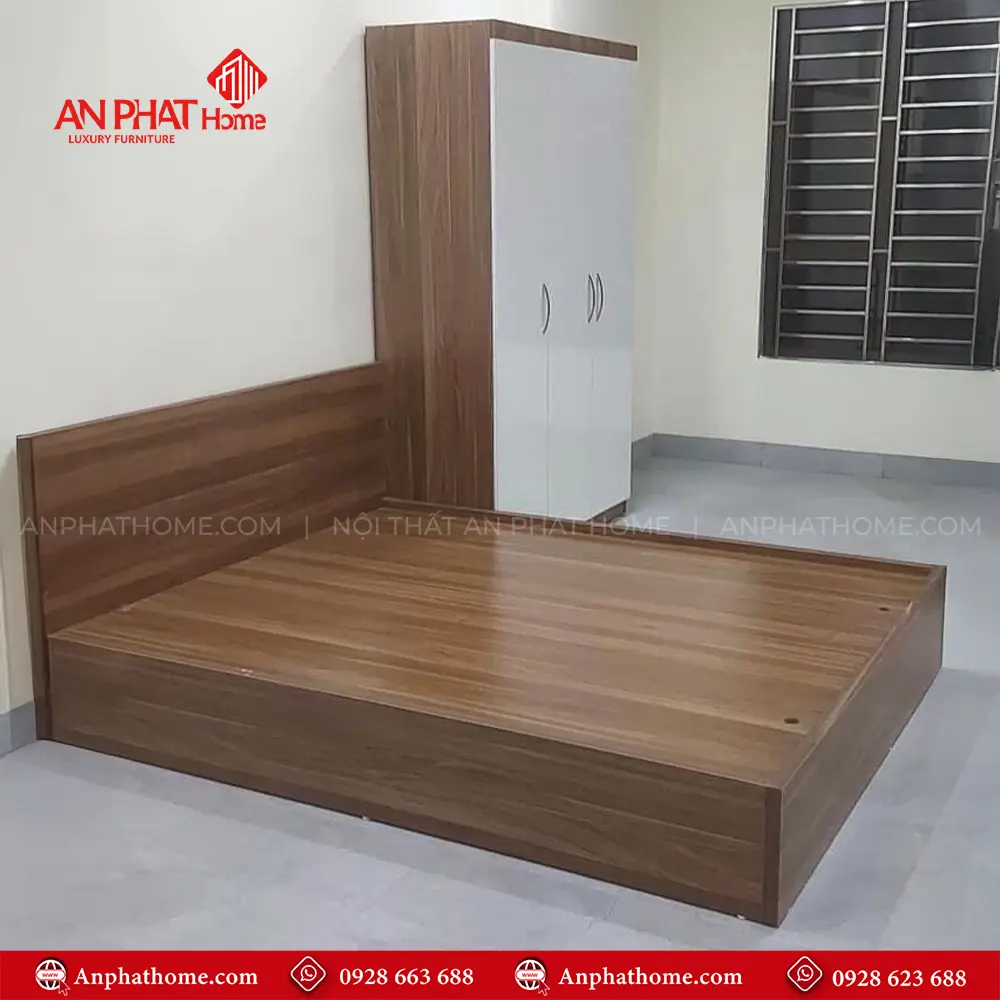 Giường Ngủ Gỗ Đẹp GN-307