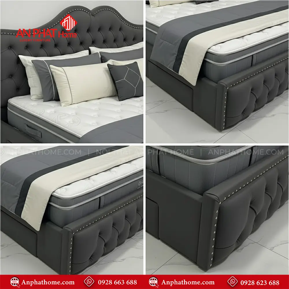 Giường Ngủ Hiện Đại Bọc Da GN-272 9 Giường Ngủ Hiện Đại Bọc Da GN-272