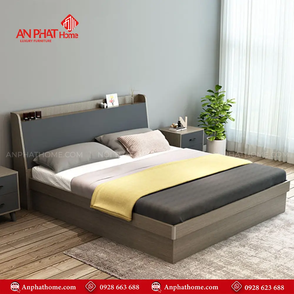 Giường Ngủ Hiện Đại GN-206 13 Giường Ngủ Hiện Đại GN-206