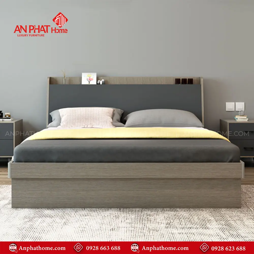 Giường Ngủ Hiện Đại GN-206 14 Giường Ngủ Hiện Đại GN-206