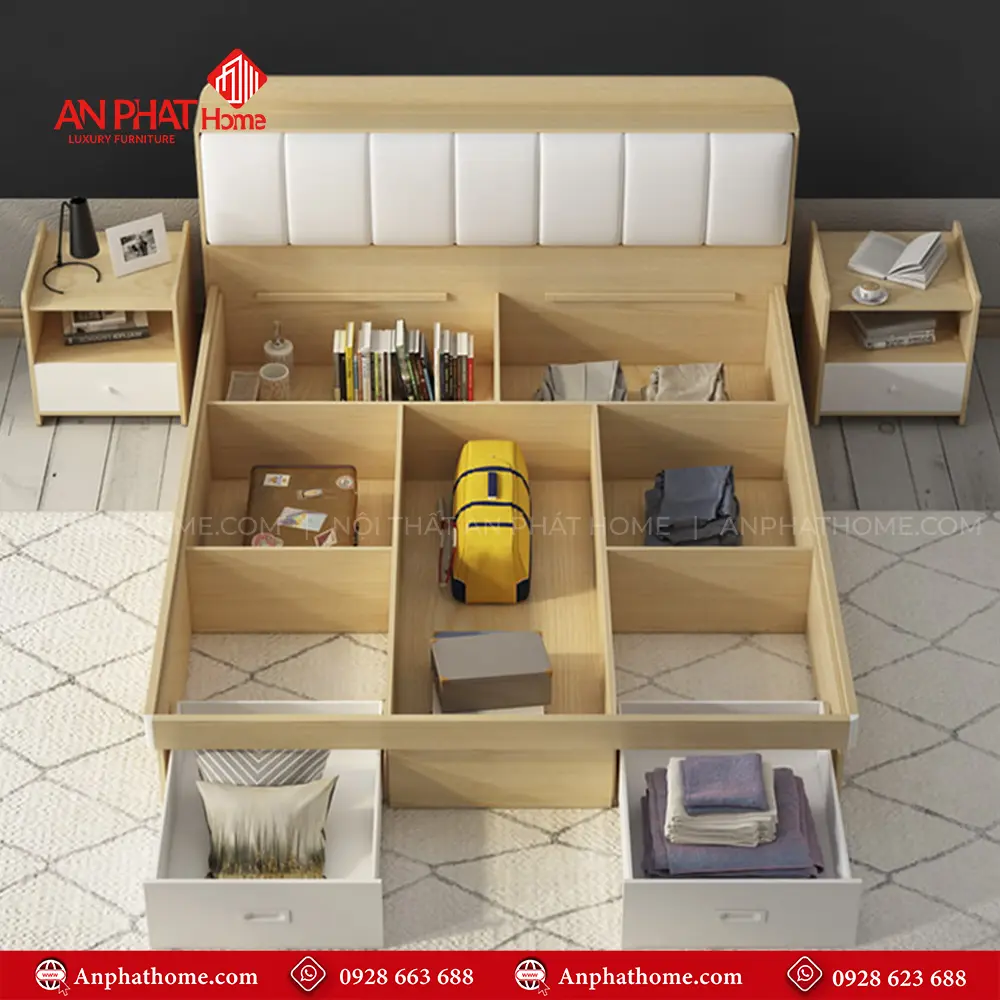 Giường Ngủ Hiện Đại GN-222 11 Giường Ngủ Hiện Đại GN-222