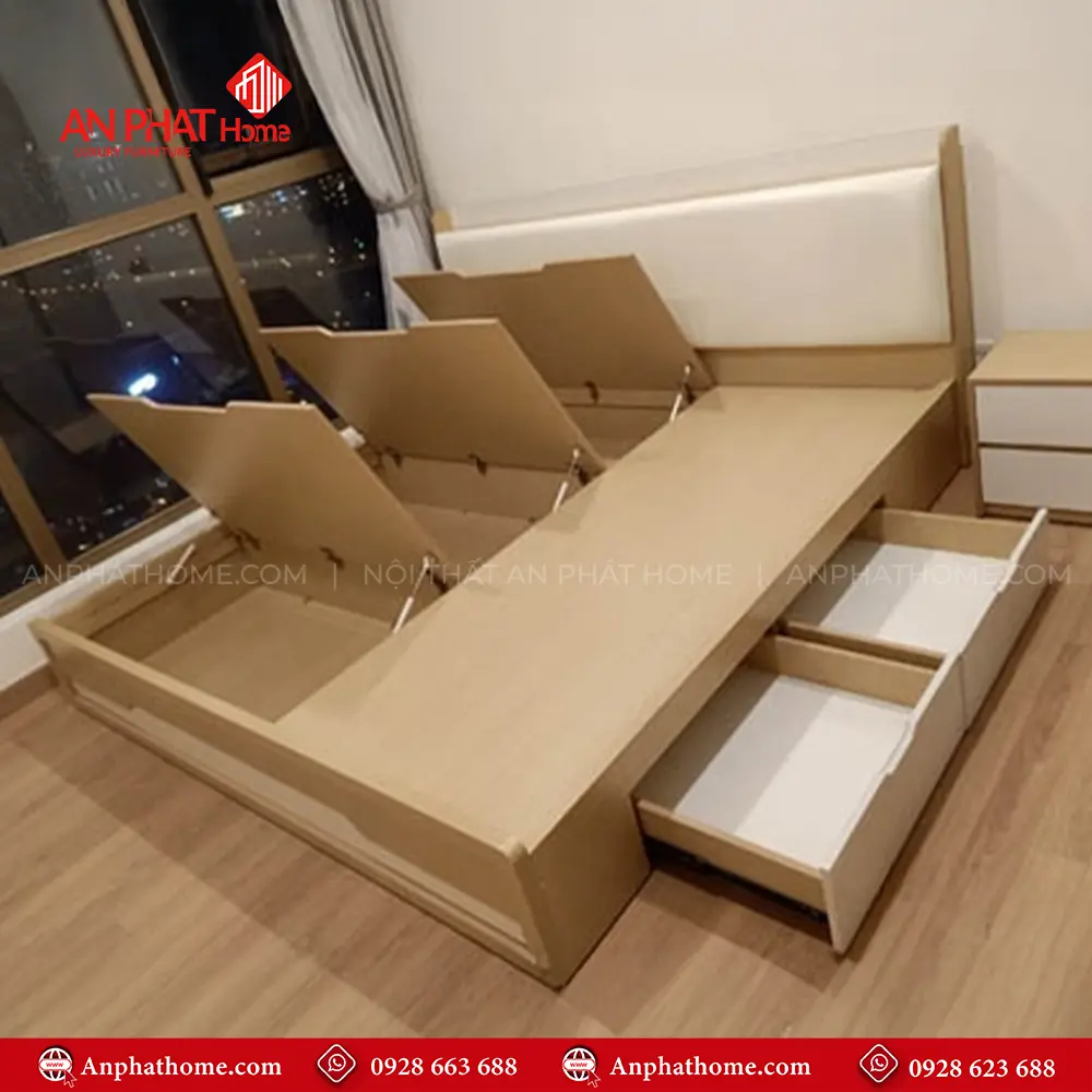 Giường Ngủ Hiện Đại GN-224 12 Giường Ngủ Hiện Đại GN-224