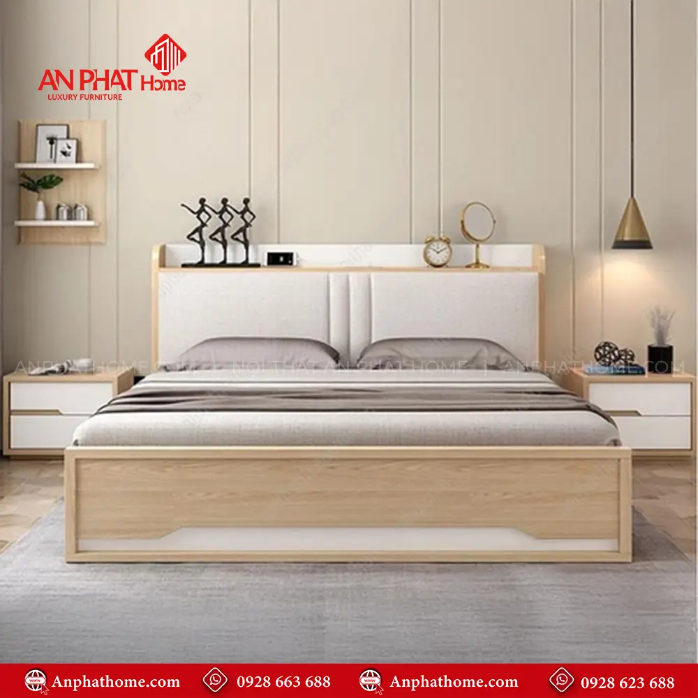 Giường Ngủ Hiện Đại GN-224 11 Giường Ngủ Hiện Đại GN-224