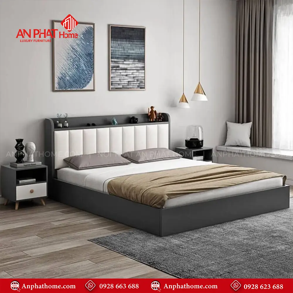 Giường Ngủ Hiện Đại GN-236 12 Giường Ngủ Hiện Đại GN-236