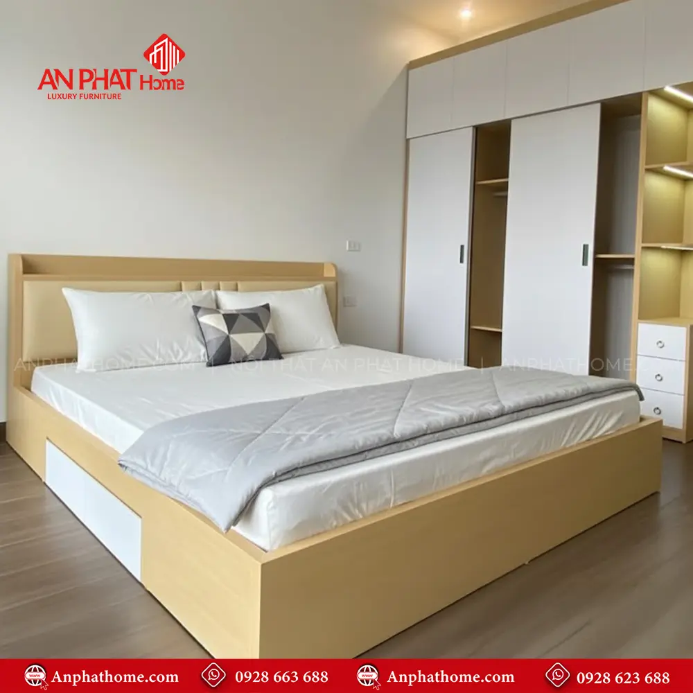 Giường Ngủ Hiện Đại GN-295 18 Giường Ngủ Hiện Đại GN-295