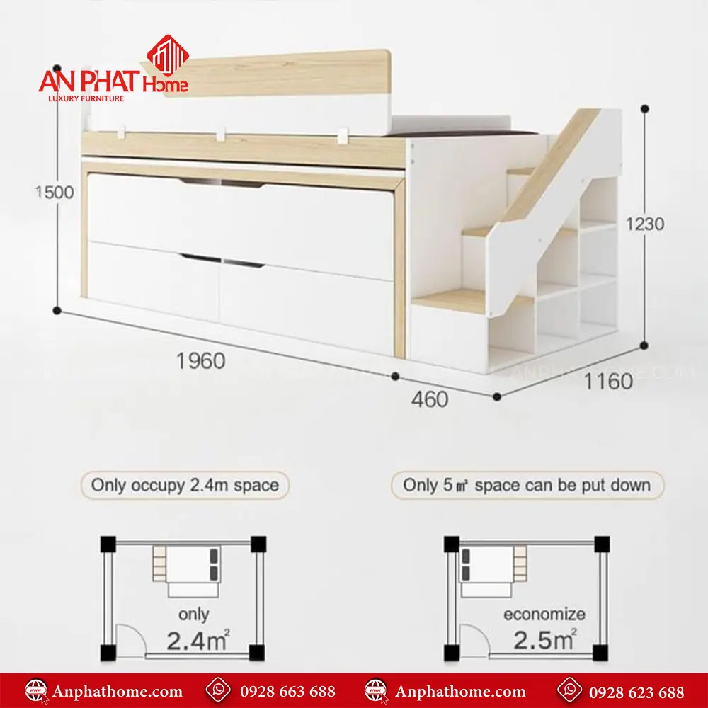 Giường Ngủ Hiện Đại GN-337