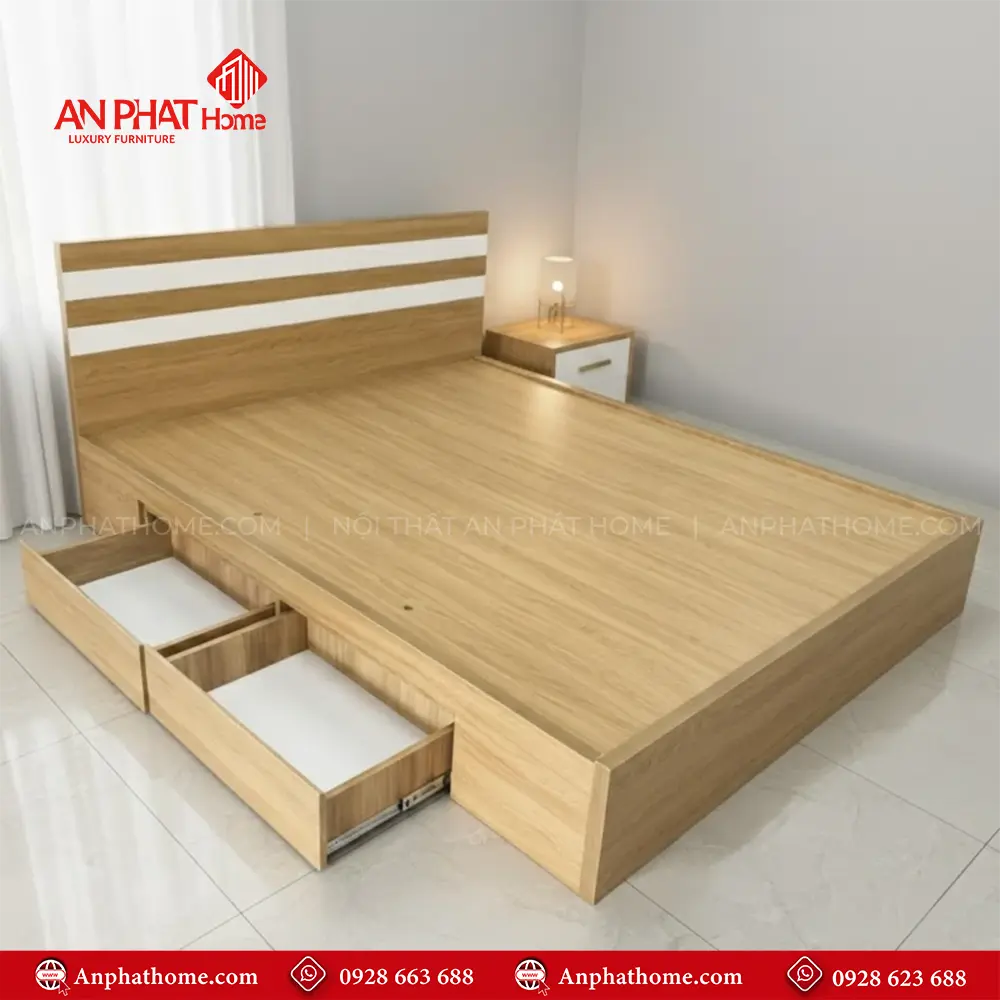 Giường Ngủ Hiện Đại Gỗ Công Nghiệp GN-201 17 Giường Ngủ Hiện Đại Gỗ Công Nghiệp GN-201