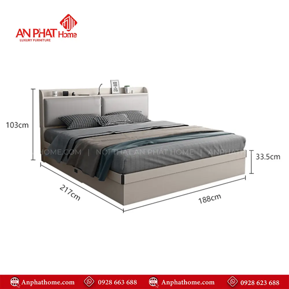 Giường Ngủ Hiện Đại Gỗ Công Nghiệp GN-219 21 Giường Ngủ Hiện Đại Gỗ Công Nghiệp GN-219