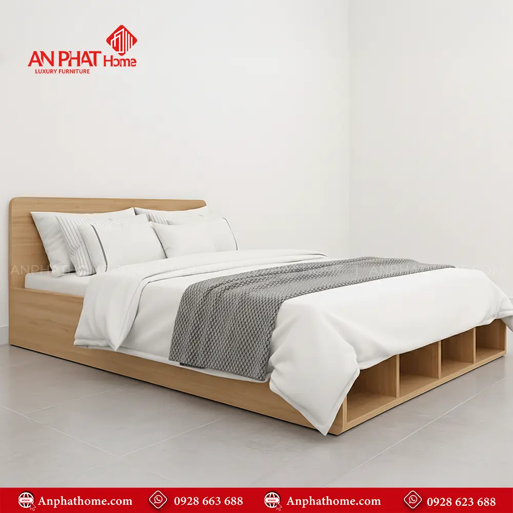 Giường Ngủ Hiện Đại Gỗ Công Nghiệp GN-237 30 Giường Ngủ Hiện Đại Gỗ Công Nghiệp GN-237
