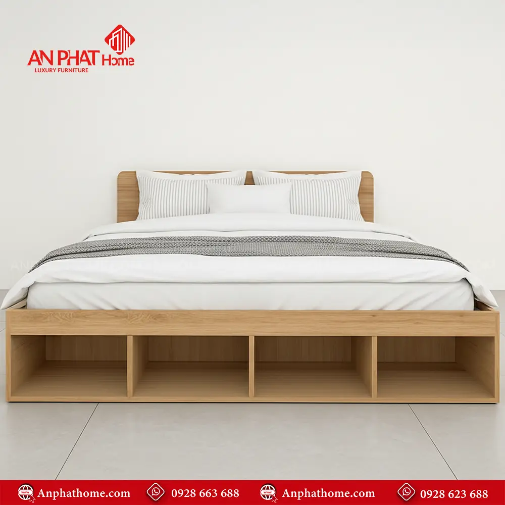Giường Ngủ Hiện Đại Gỗ Công Nghiệp GN-237 28 Giường Ngủ Hiện Đại Gỗ Công Nghiệp GN-237