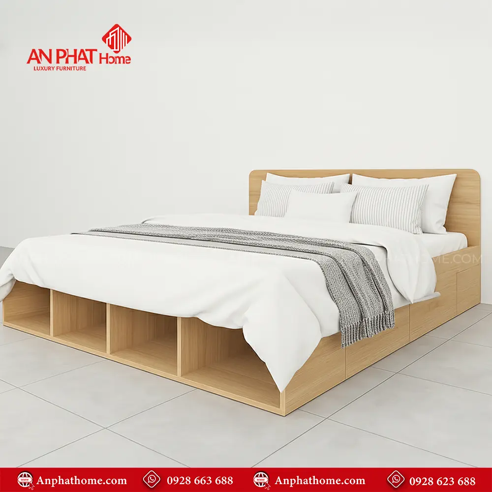 Giường Ngủ Hiện Đại Gỗ Công Nghiệp GN-237 26 Giường Ngủ Hiện Đại Gỗ Công Nghiệp GN-237