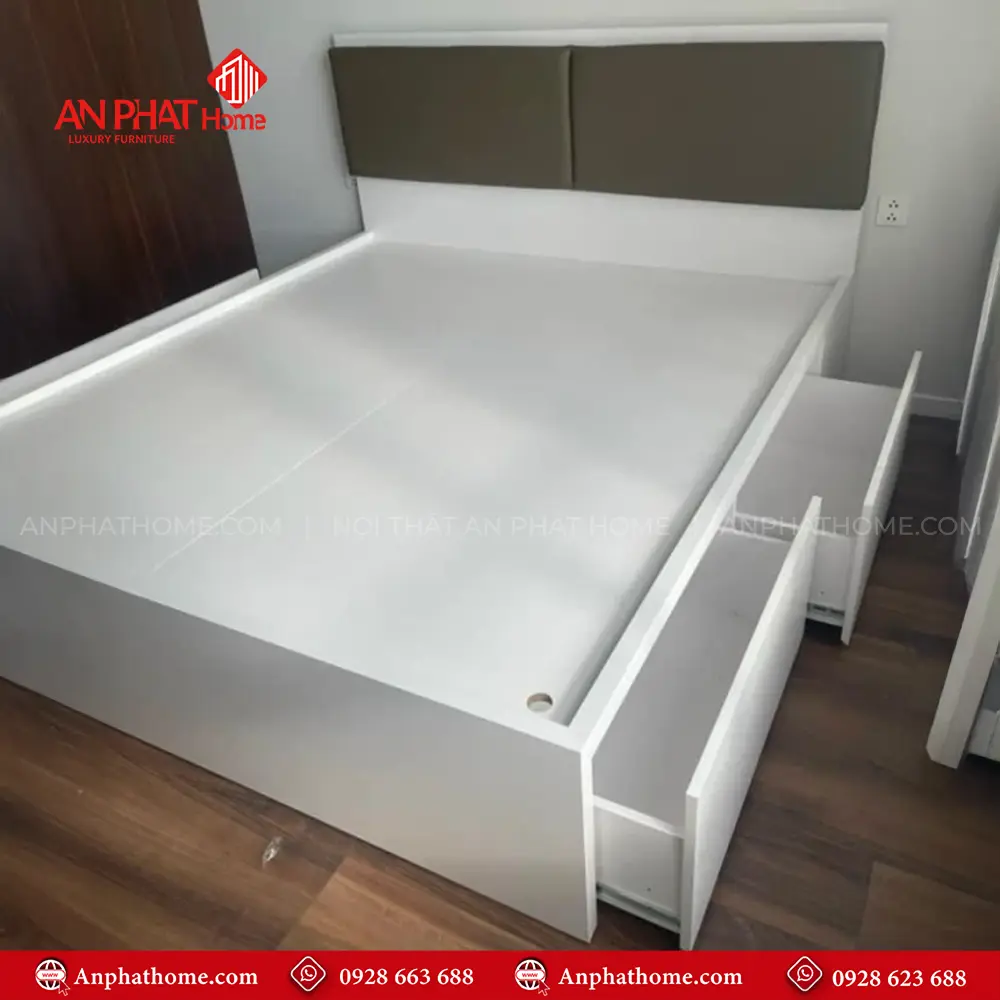 Giường Ngủ Hiện Đại Gỗ Công Nghiệp GN-257 9 Giường Ngủ Hiện Đại Gỗ Công Nghiệp GN-257