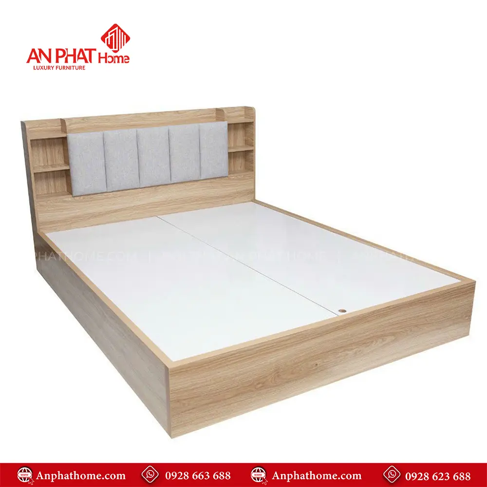 Giường Ngủ Hiện Đại Gỗ MDF GN-291 9 Giường Ngủ Hiện Đại Gỗ MDF GN-291