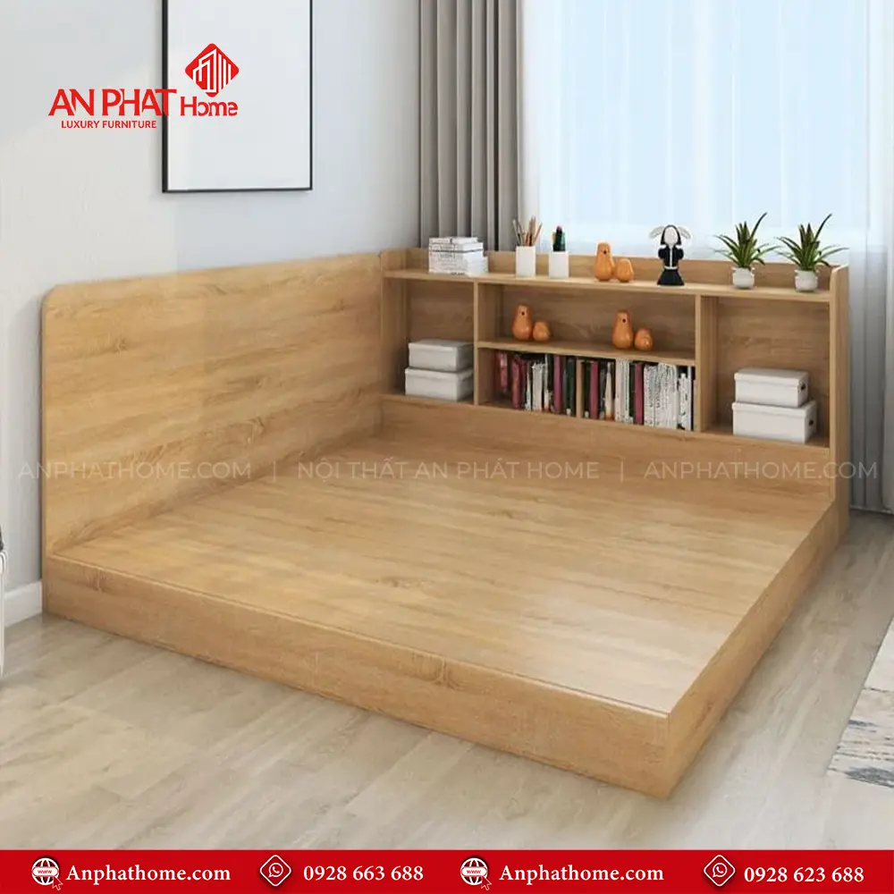 Giường Ngủ Kết Hợp Kệ Sách Thông Minh GN-360 9 Giường Ngủ Kết Hợp Kệ Sách Thông Minh GN-360