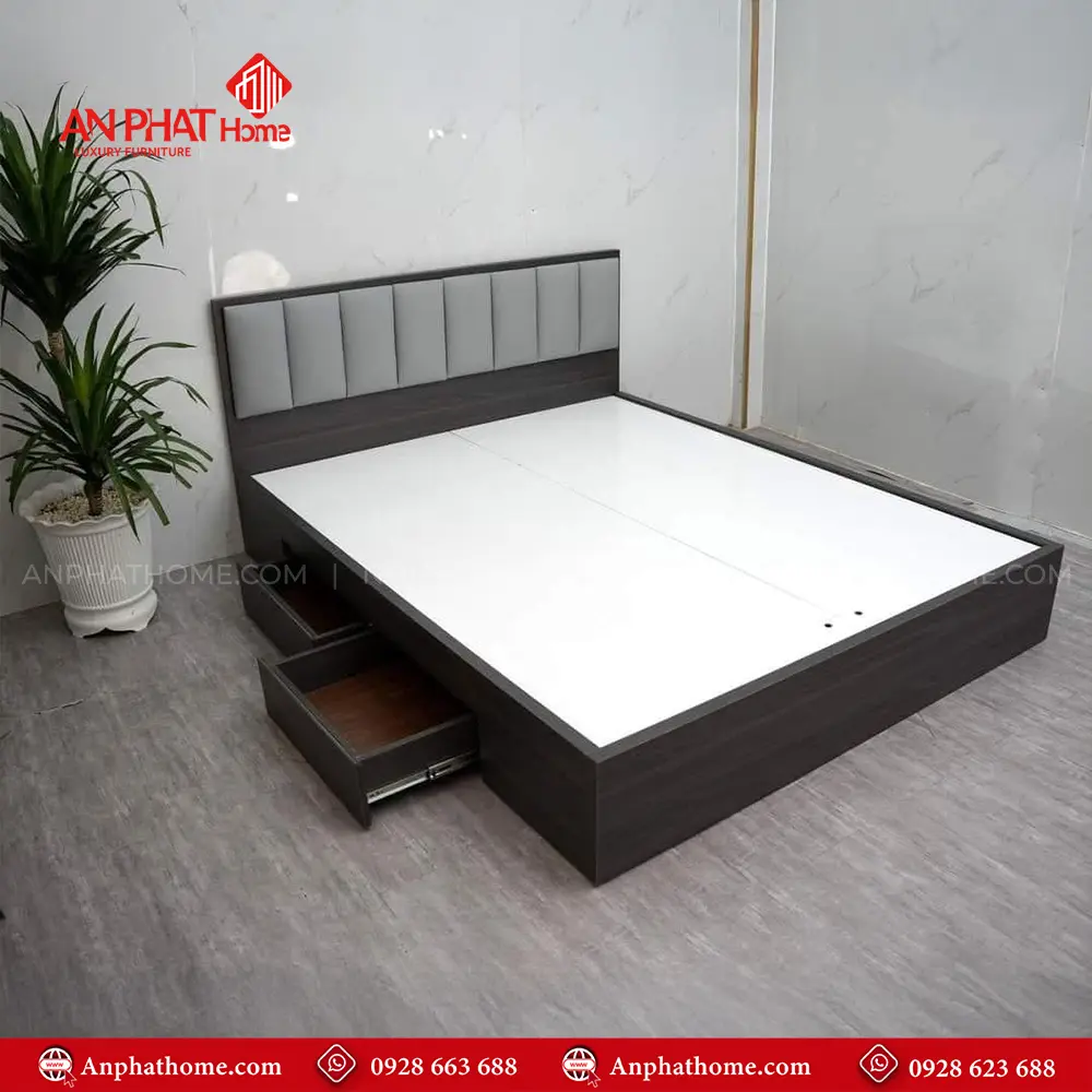 Giường Ngủ Ngăn Kéo GN-296 7 Giường Ngủ Ngăn Kéo GN-296