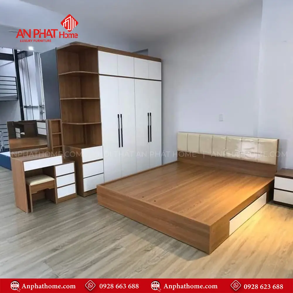 Giường Ngủ Ngăn Kéo GN-296 9 Giường Ngủ Ngăn Kéo GN-296