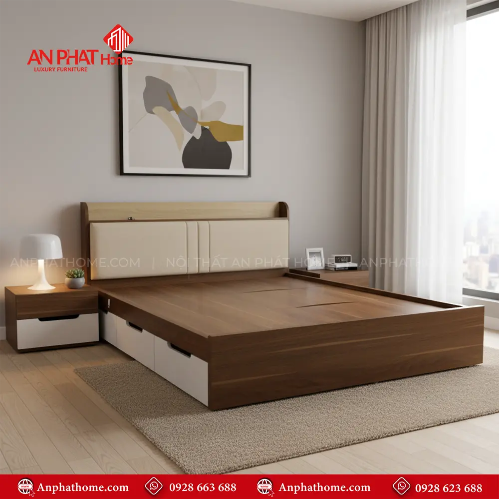Giường Ngủ Thông Minh Có Ngăn Kéo GN-228 13 Giường Ngủ Thông Minh Có Ngăn Kéo GN-228