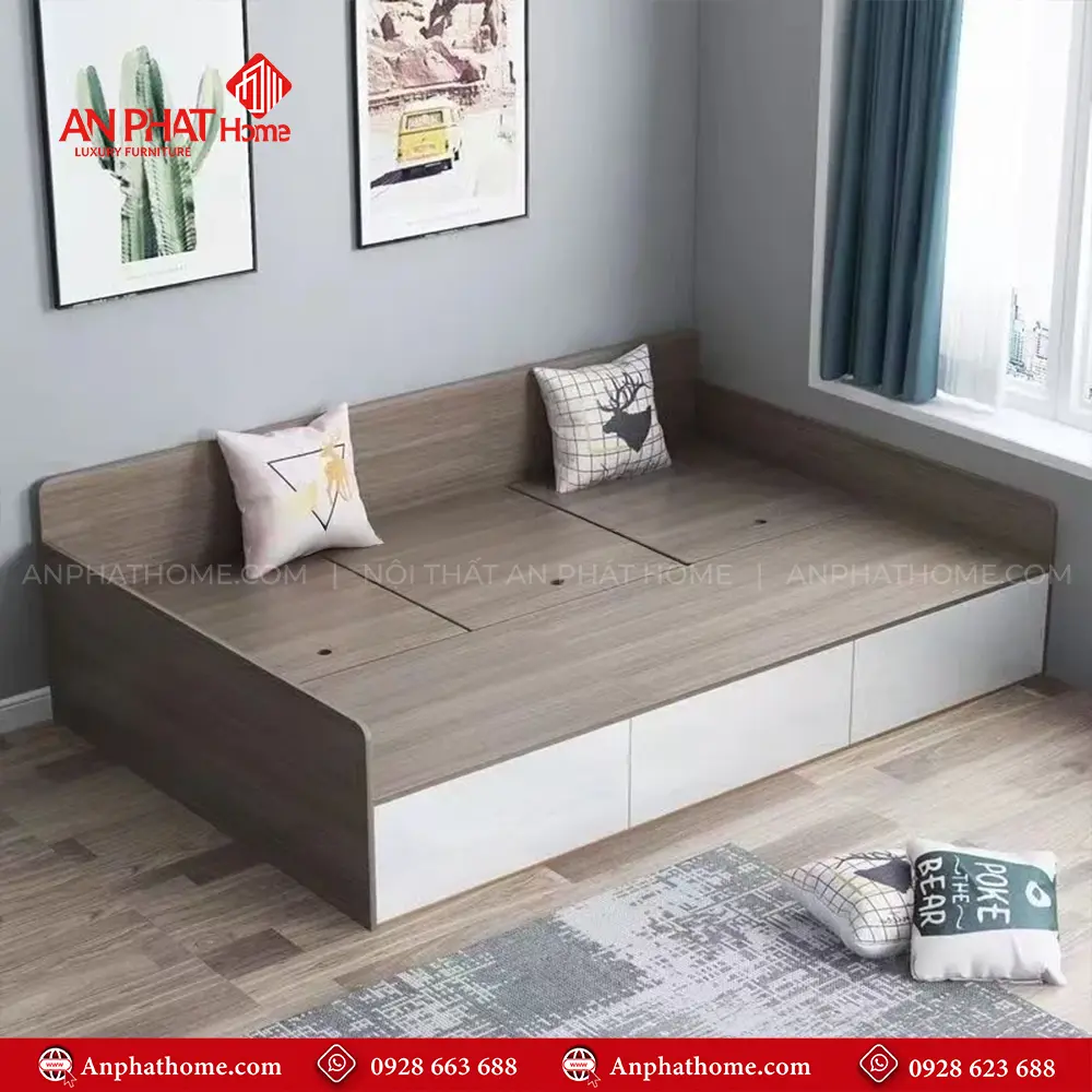 Giường Ngủ Thông Minh Có Ngăn Kéo GN-354