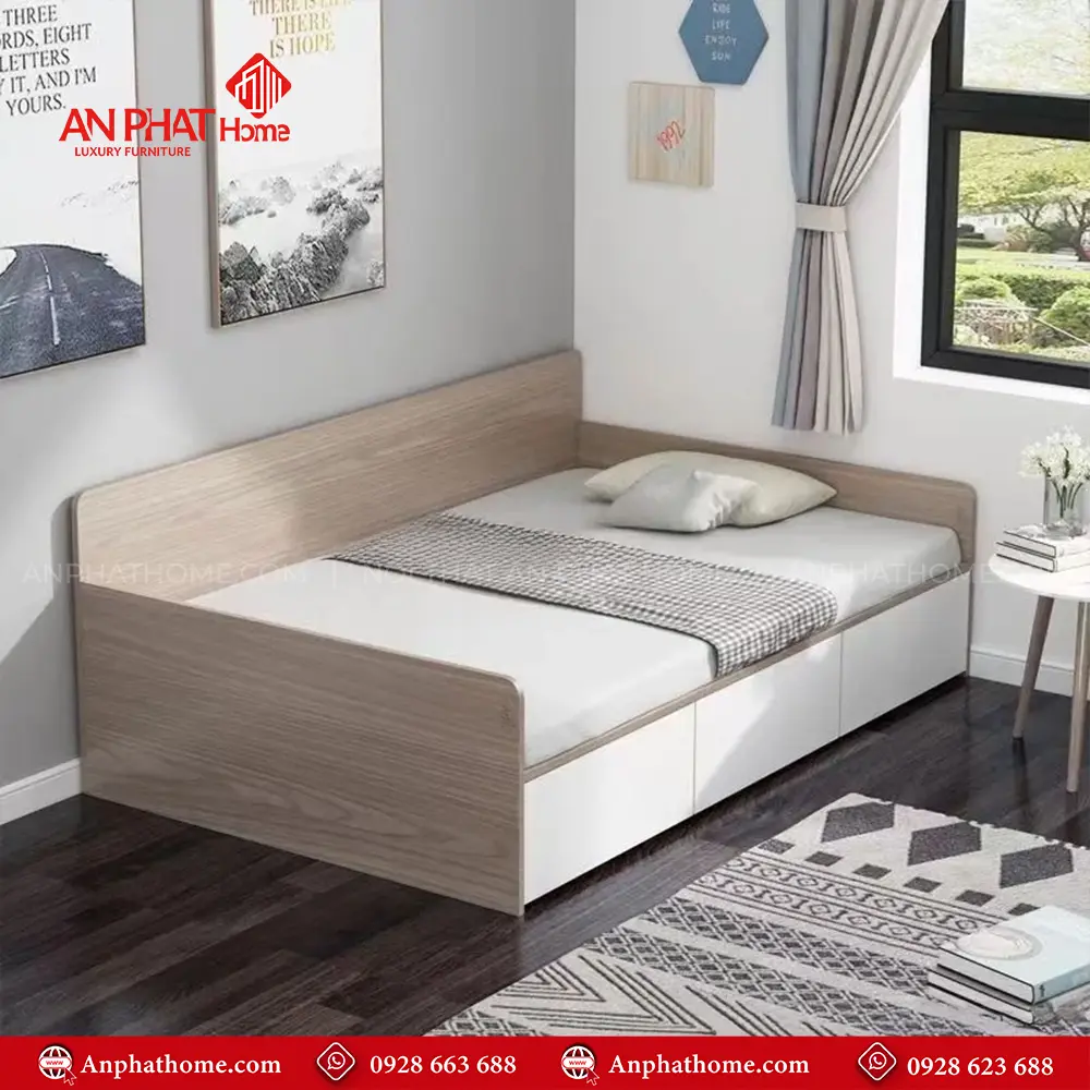 Giường Ngủ Thông Minh Có Ngăn Kéo GN-354