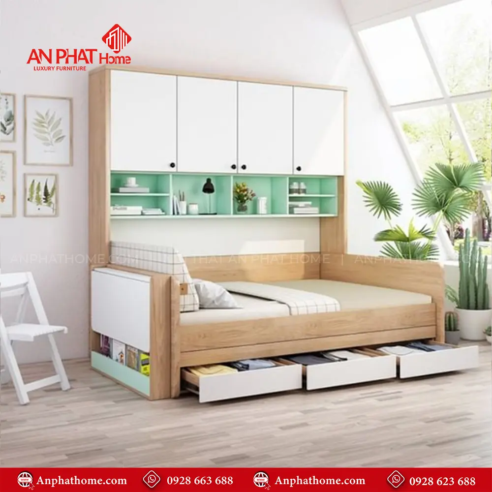Giường Ngủ Thông Minh Hiện Đại GN-339