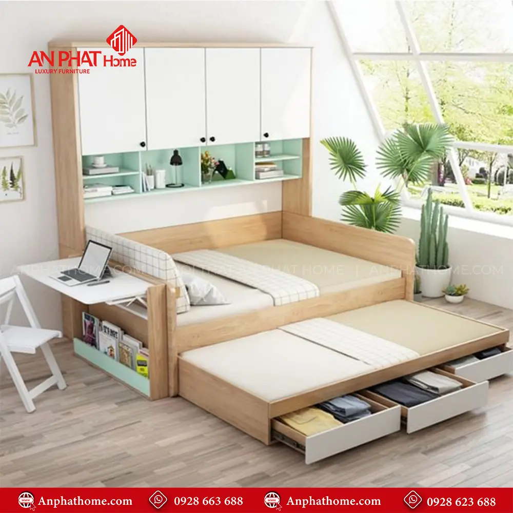 Giường Ngủ Thông Minh Hiện Đại GN-339