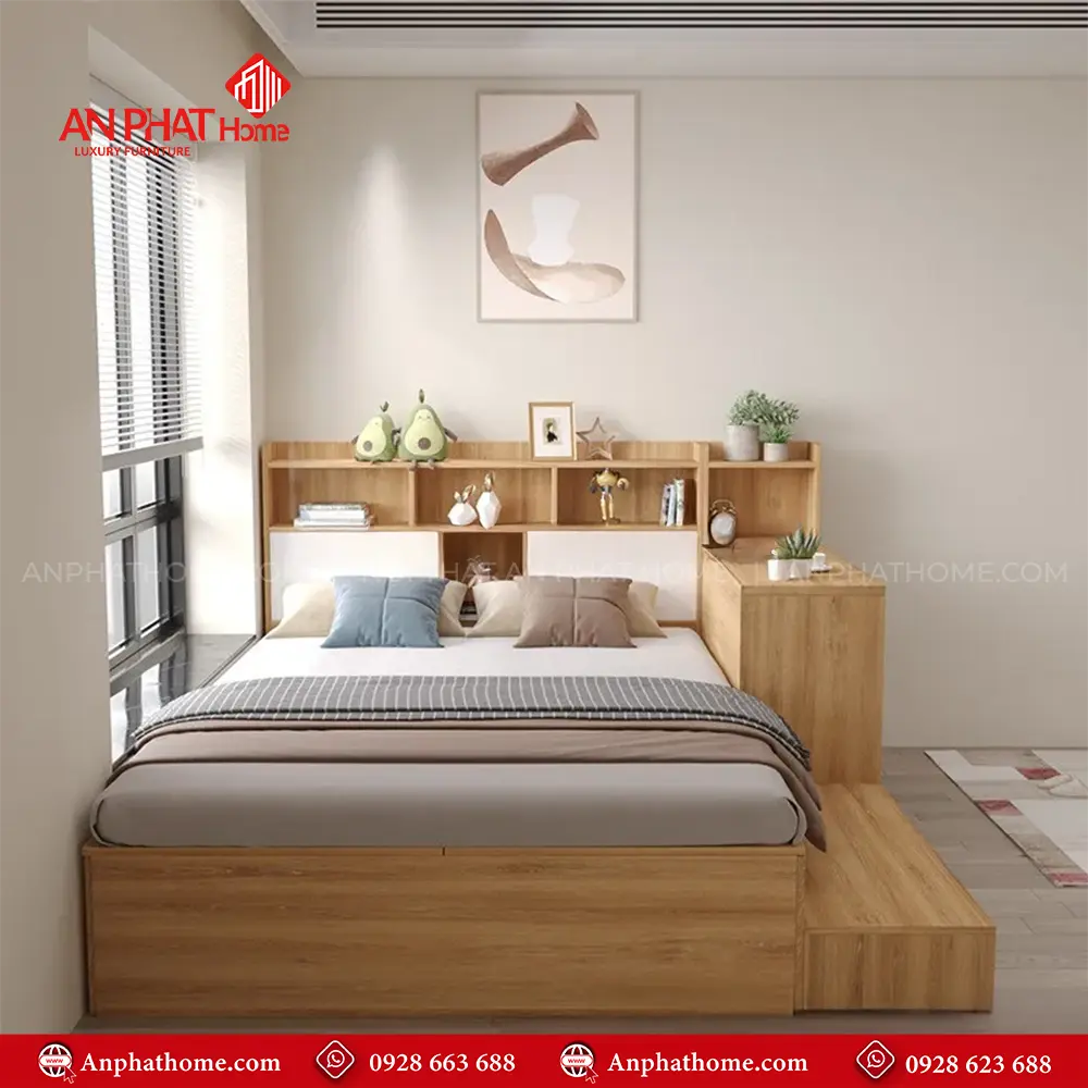 Giường Ngủ Thông Minh Kèm Bàn Làm Việc GN-353 7 Giường Ngủ Thông Minh Kèm Bàn Làm Việc GN-353