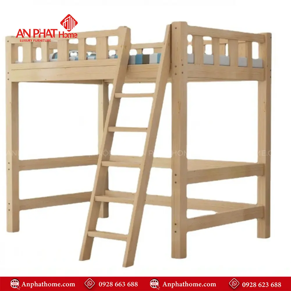 Giường Ngủ Thông Minh Kết Hợp Bàn Học Cho Bé GN-351 21 Giường Ngủ Thông Minh Kết Hợp Bàn Học Cho Bé GN-351