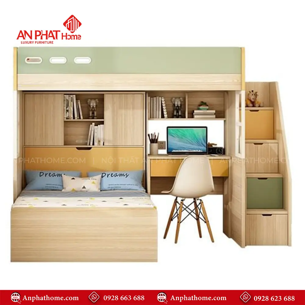 Giường Tầng Cao Cấp Hiện Đại GN-330 18 Giường Tầng Cao Cấp Hiện Đại GN-330