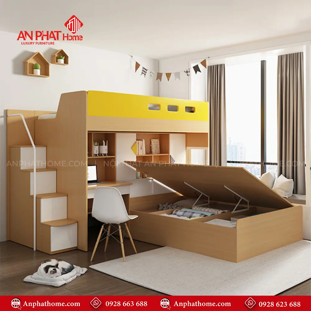 Giường Tầng Đa Năng Hiện Đại GN-317