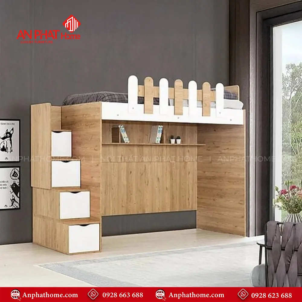 Giường Tầng Đẹp Cho Bé GN-331