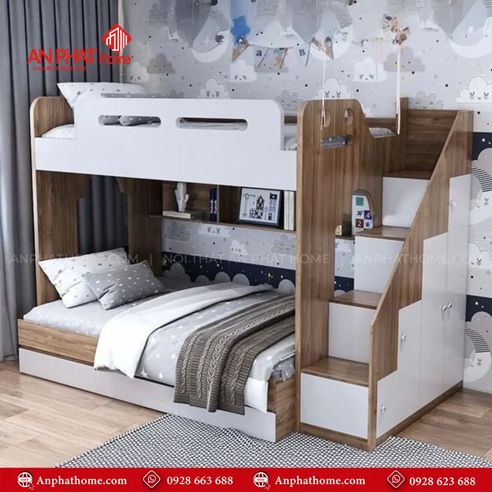 Giường Tầng Đẹp Cho Bé GN-340 19 Giường Tầng Đẹp Cho Bé GN-340