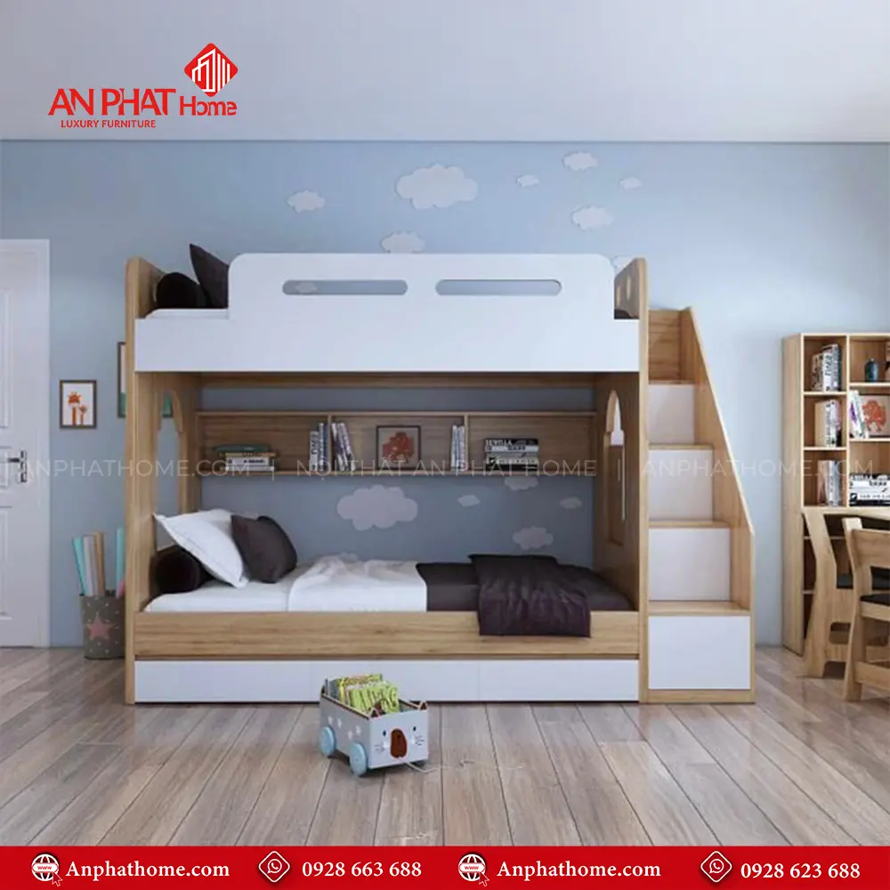Giường Tầng Đẹp Cho Bé GN-340 21 Giường Tầng Đẹp Cho Bé GN-340