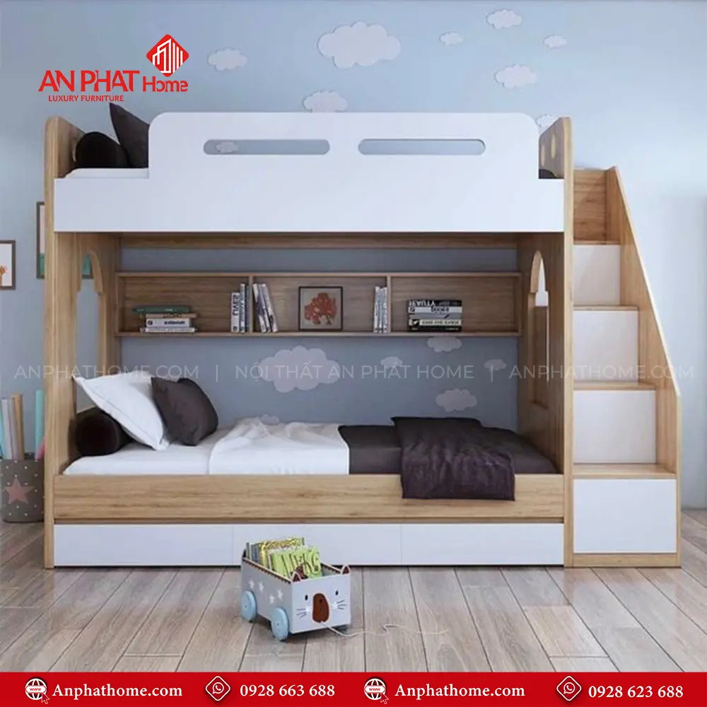 Giường Tầng Đẹp Cho Bé GN-340 15 Giường Tầng Đẹp Cho Bé GN-340