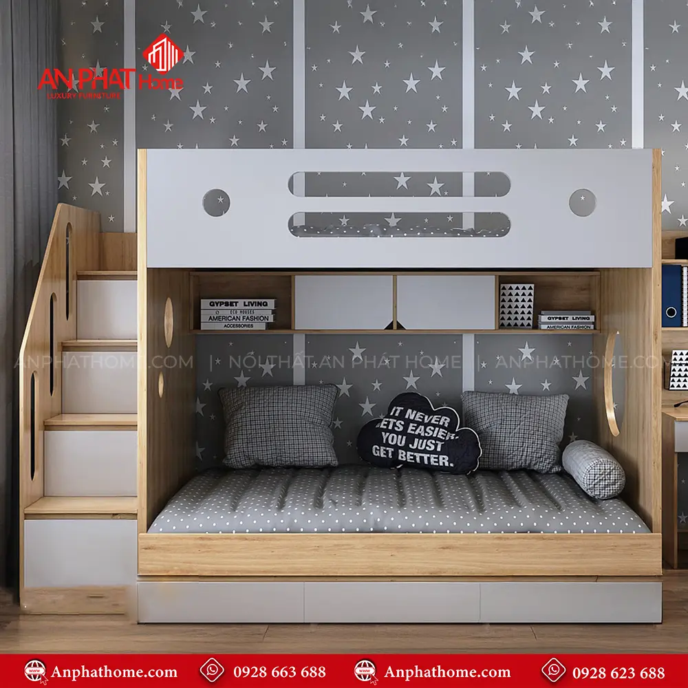 Giường Tầng Hiện Đại Cao Cấp GN-316 6 Giường Tầng Hiện Đại Cao Cấp GN-316