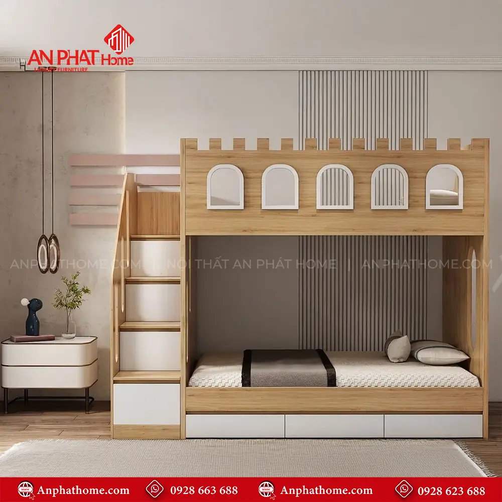 Giường Tầng Hiện Đại Cao Cấp GN-321 6 Giường Tầng Hiện Đại Cao Cấp GN-321