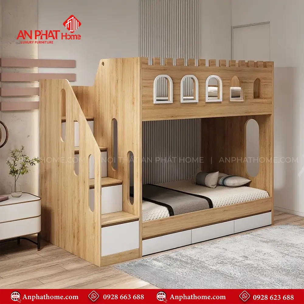 Giường Tầng Hiện Đại Cao Cấp GN-321 5 Giường Tầng Hiện Đại Cao Cấp GN-321