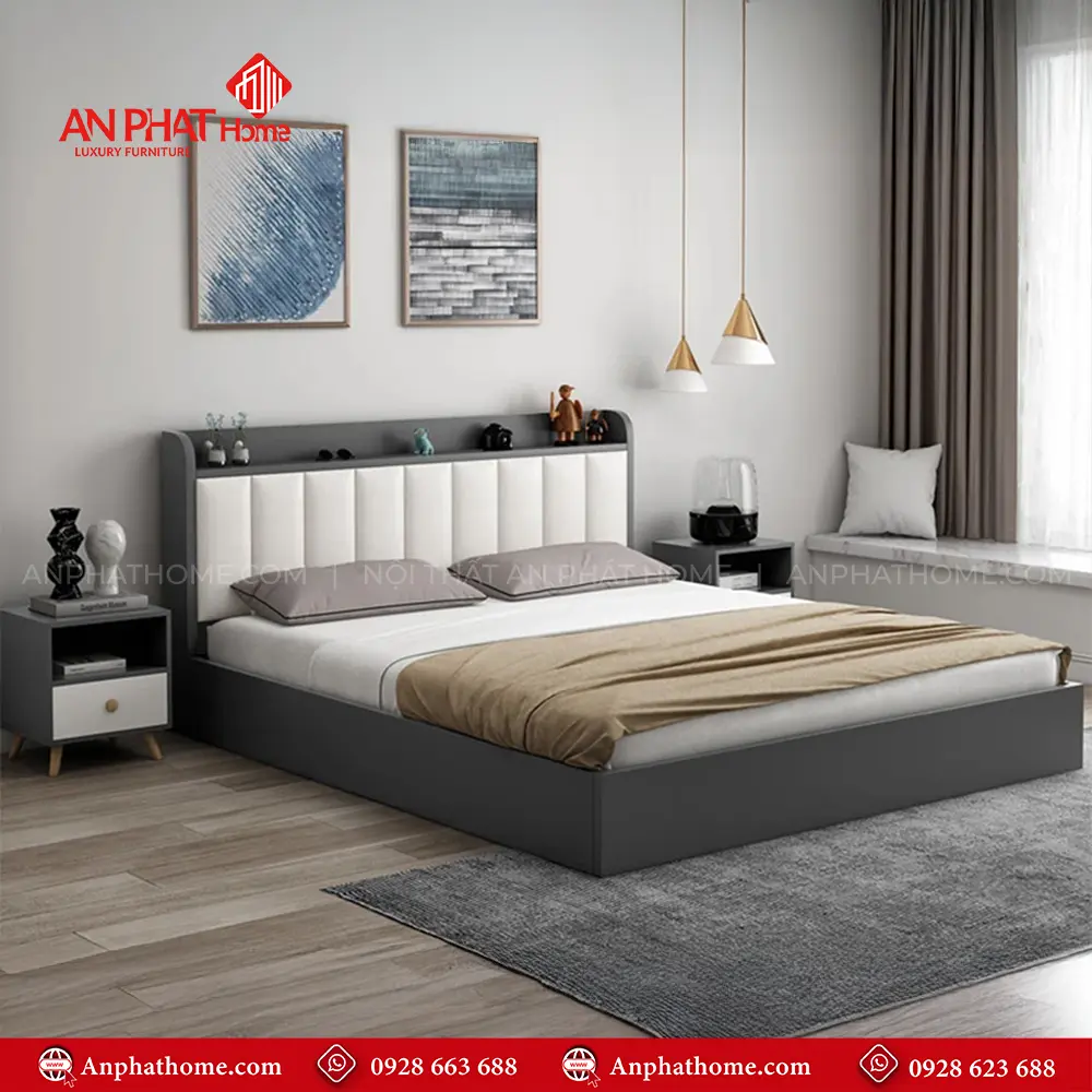 Giường Thông Minh Bọc Nệm GN-251 13 Giường Thông Minh Bọc Nệm GN-251