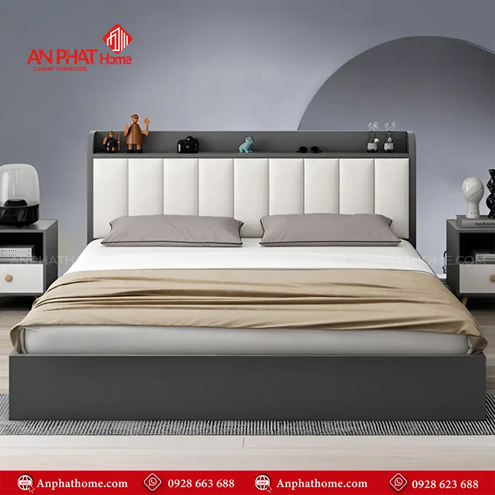 Giường Thông Minh Bọc Nệm GN-251 12 Giường Thông Minh Bọc Nệm GN-251