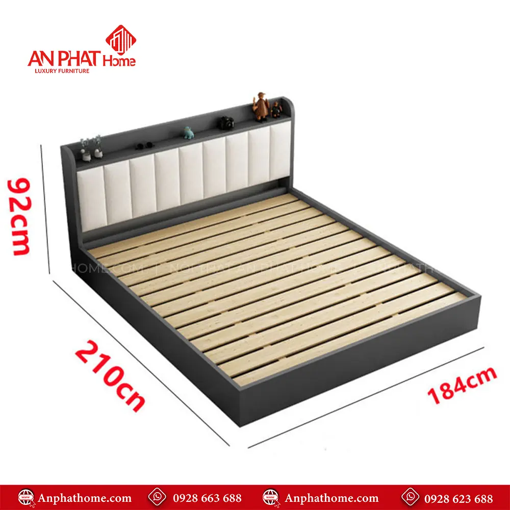 Giường Thông Minh Bọc Nệm GN-251 15 Giường Thông Minh Bọc Nệm GN-251