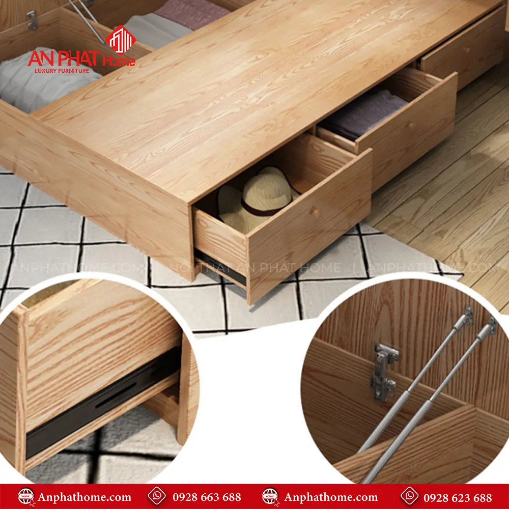 Giường Thông Minh Gỗ MDF GN-223 18 Giường Thông Minh Gỗ MDF GN-223