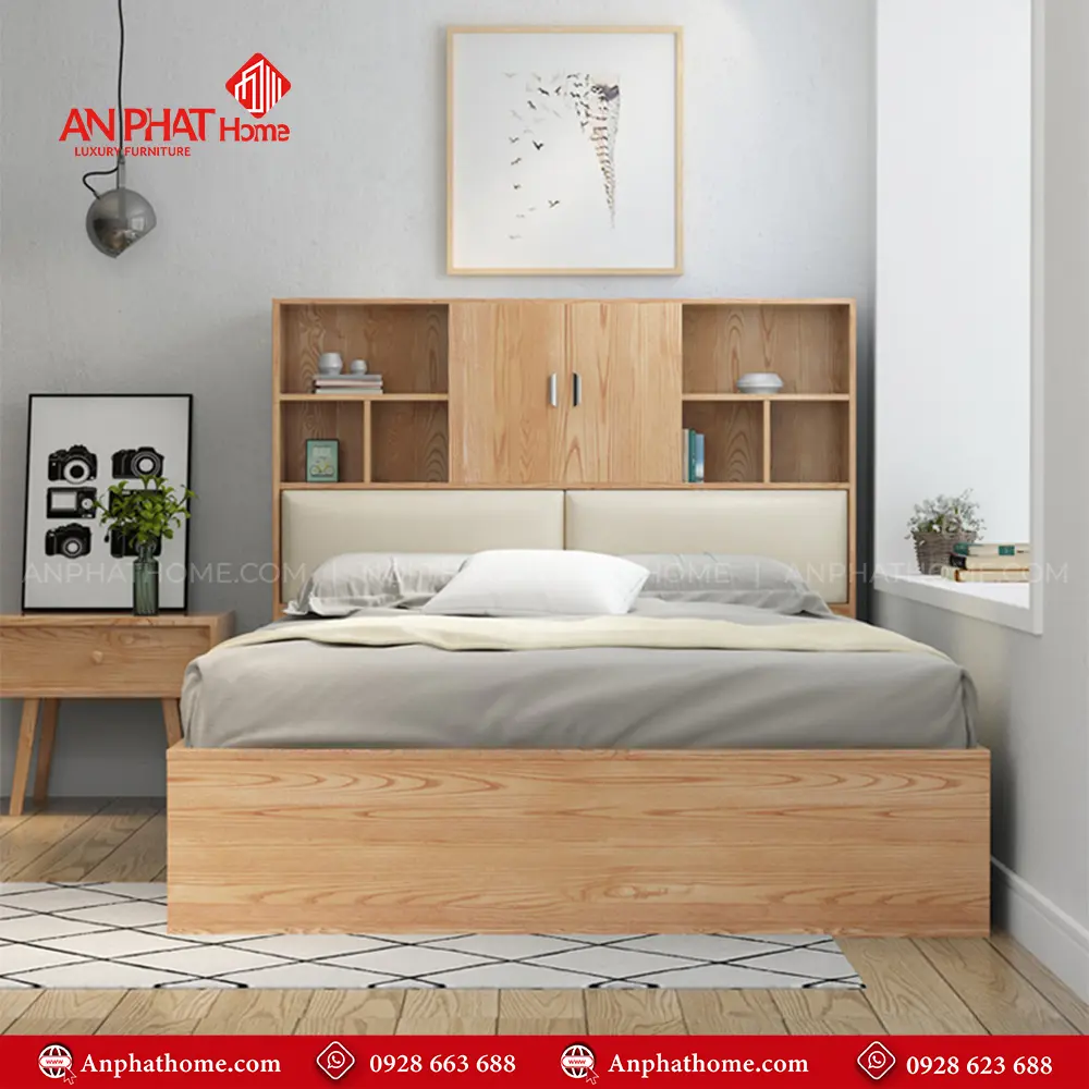 Giường Thông Minh Gỗ MDF GN-223 16 Giường Thông Minh Gỗ MDF GN-223