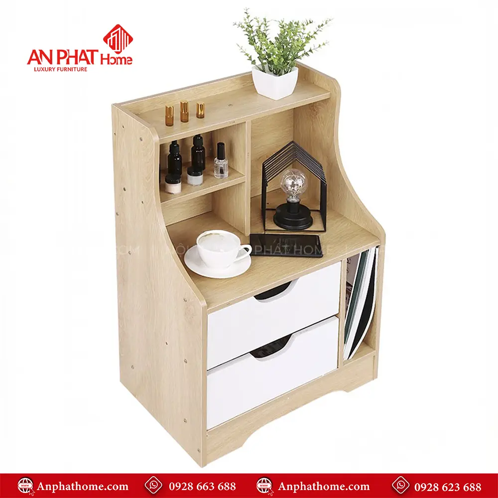 Kệ Gỗ Đầu Giường Gỗ MDF -T5418 17 Kệ Gỗ Đầu Giường Gỗ MDF -T5418