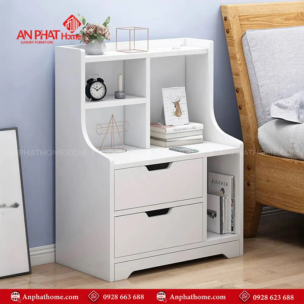 Kệ Gỗ Đầu Giường Gỗ MDF -T5418 13 Kệ Gỗ Đầu Giường Gỗ MDF -T5418