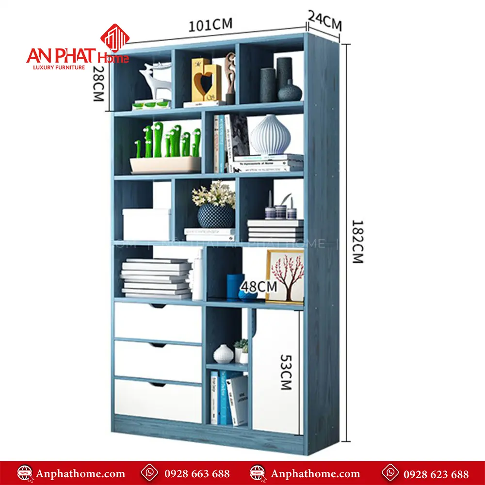 Kệ Sách Đứng Hiện Đại T-5451 15 Kệ Sách Đứng Hiện Đại T-5451