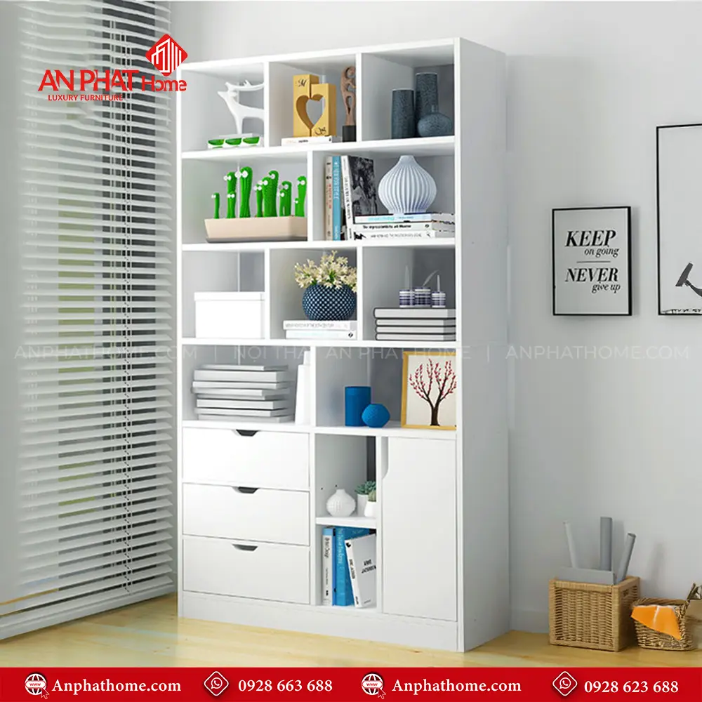 Kệ Sách Đứng Hiện Đại T-5451 12 Kệ Sách Đứng Hiện Đại T-5451