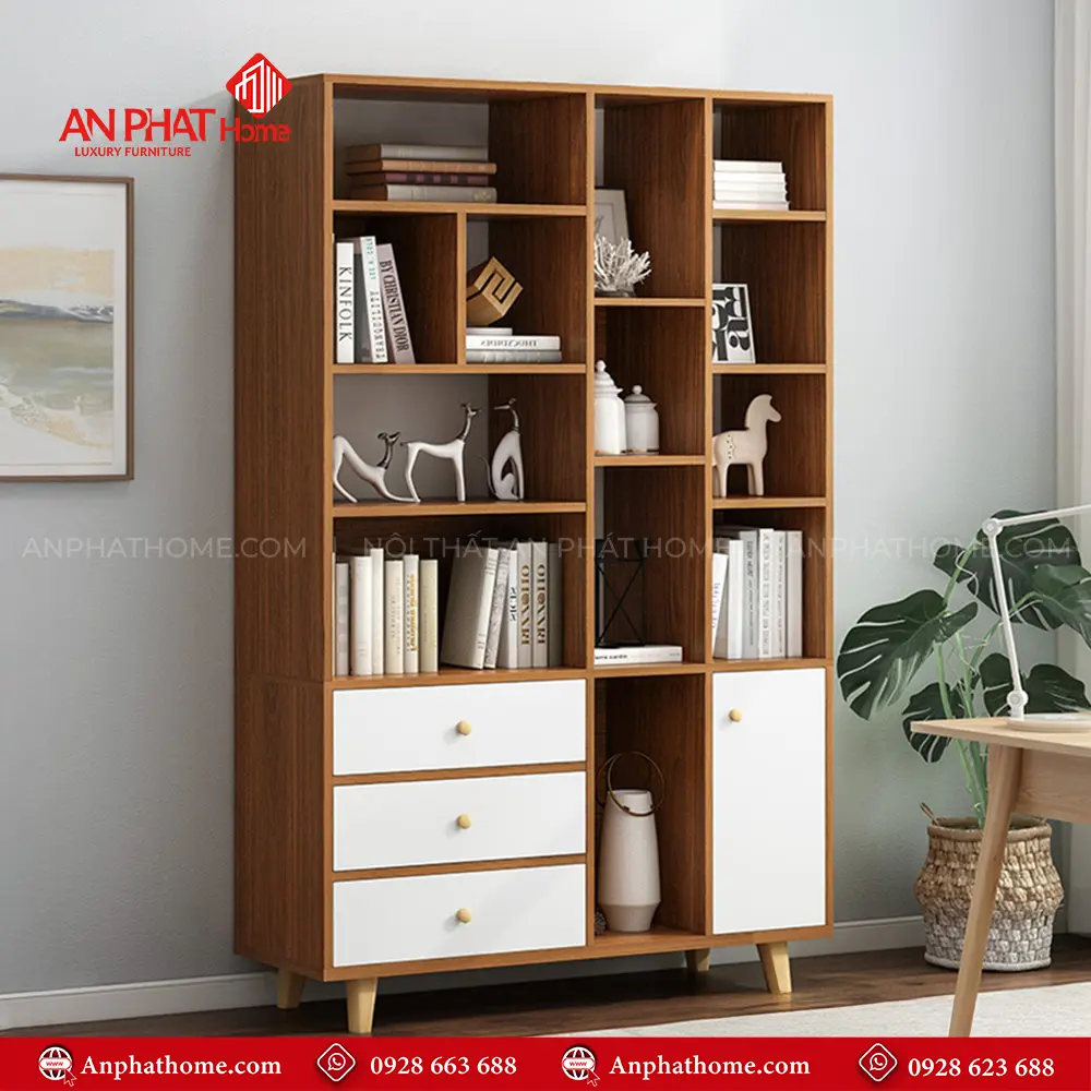 Kệ Sách Hiện Đại T-5447 12 Kệ Sách Hiện Đại T-5447
