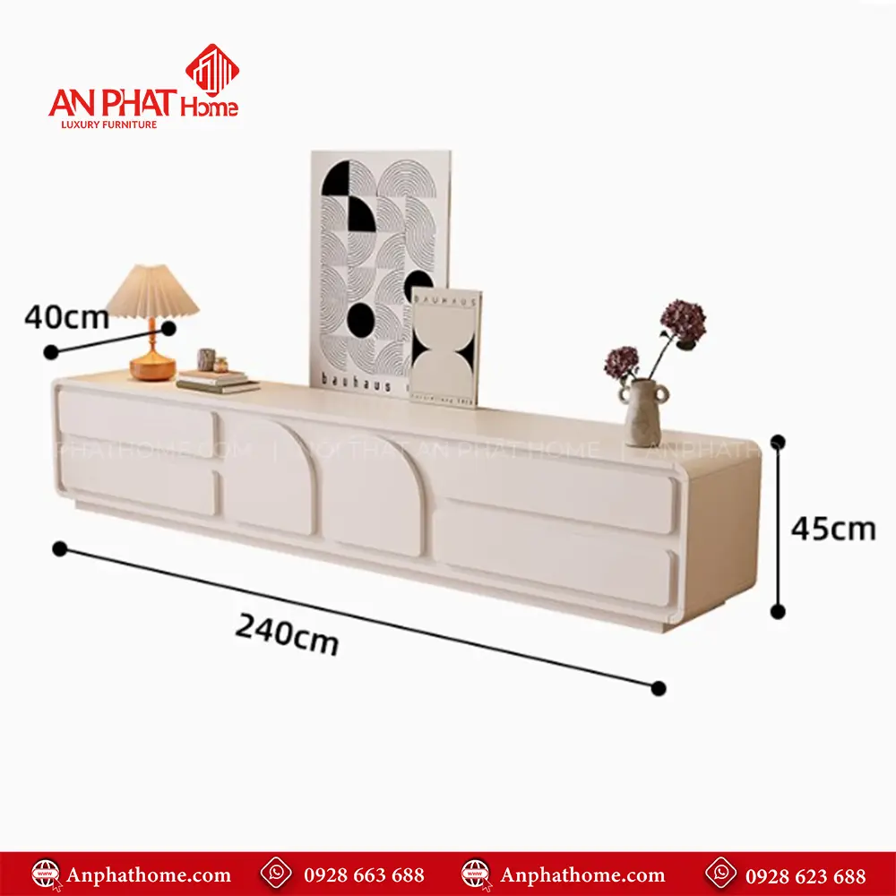 Kệ Tivi Bo Góc Cao Cấp Hiện Đại T-5385