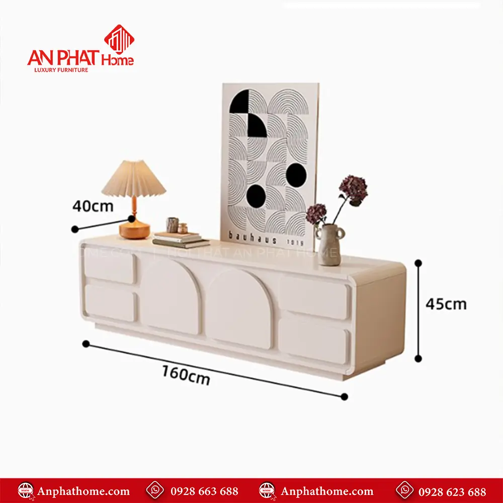 Kệ Tivi Bo Góc Cao Cấp Hiện Đại T-5385