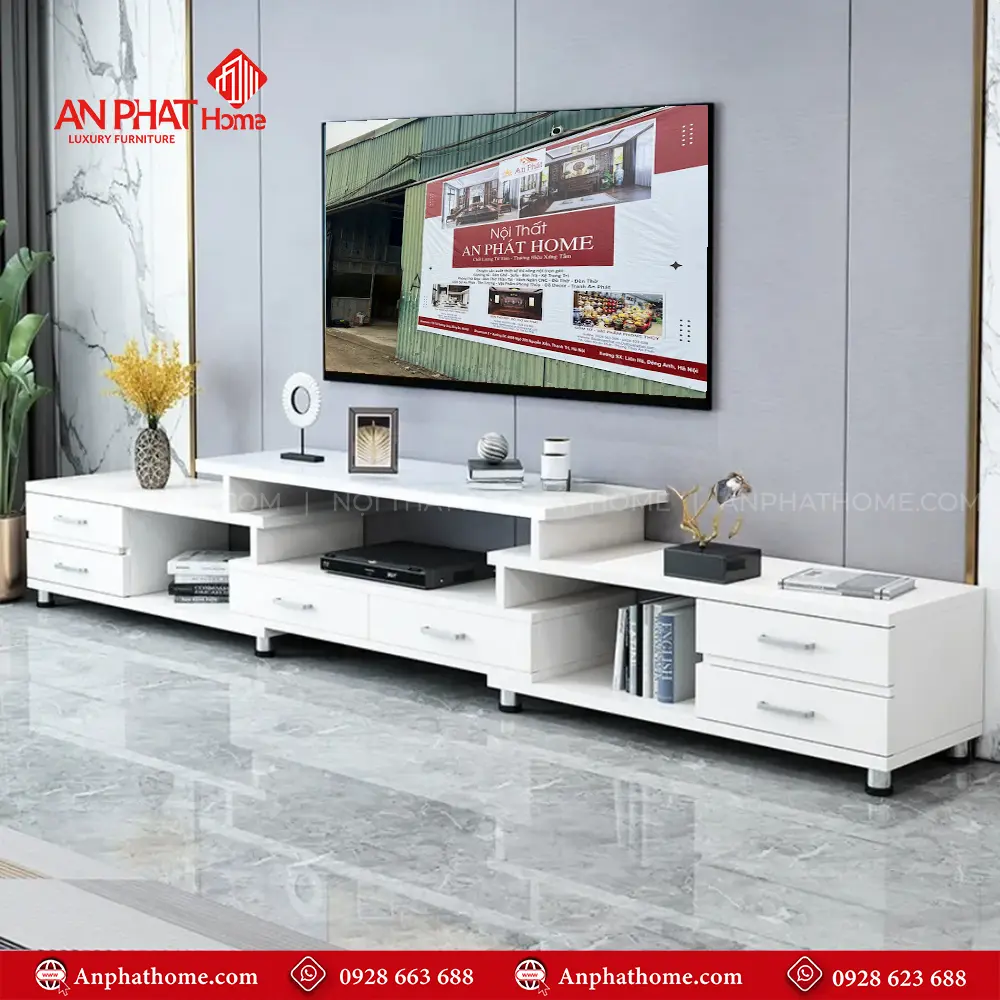 Kệ Tivi Gỗ MDF Thiết Kế Hiện Đại T-5407 10 Kệ Tivi Gỗ MDF Thiết Kế Hiện Đại T-5407