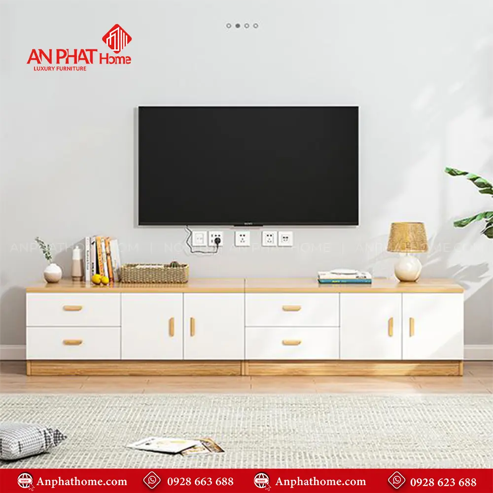 Kệ Tivi Hiện Đại Gỗ Công Nghiệp T-5380 11 Kệ Tivi Hiện Đại Gỗ Công Nghiệp T-5380